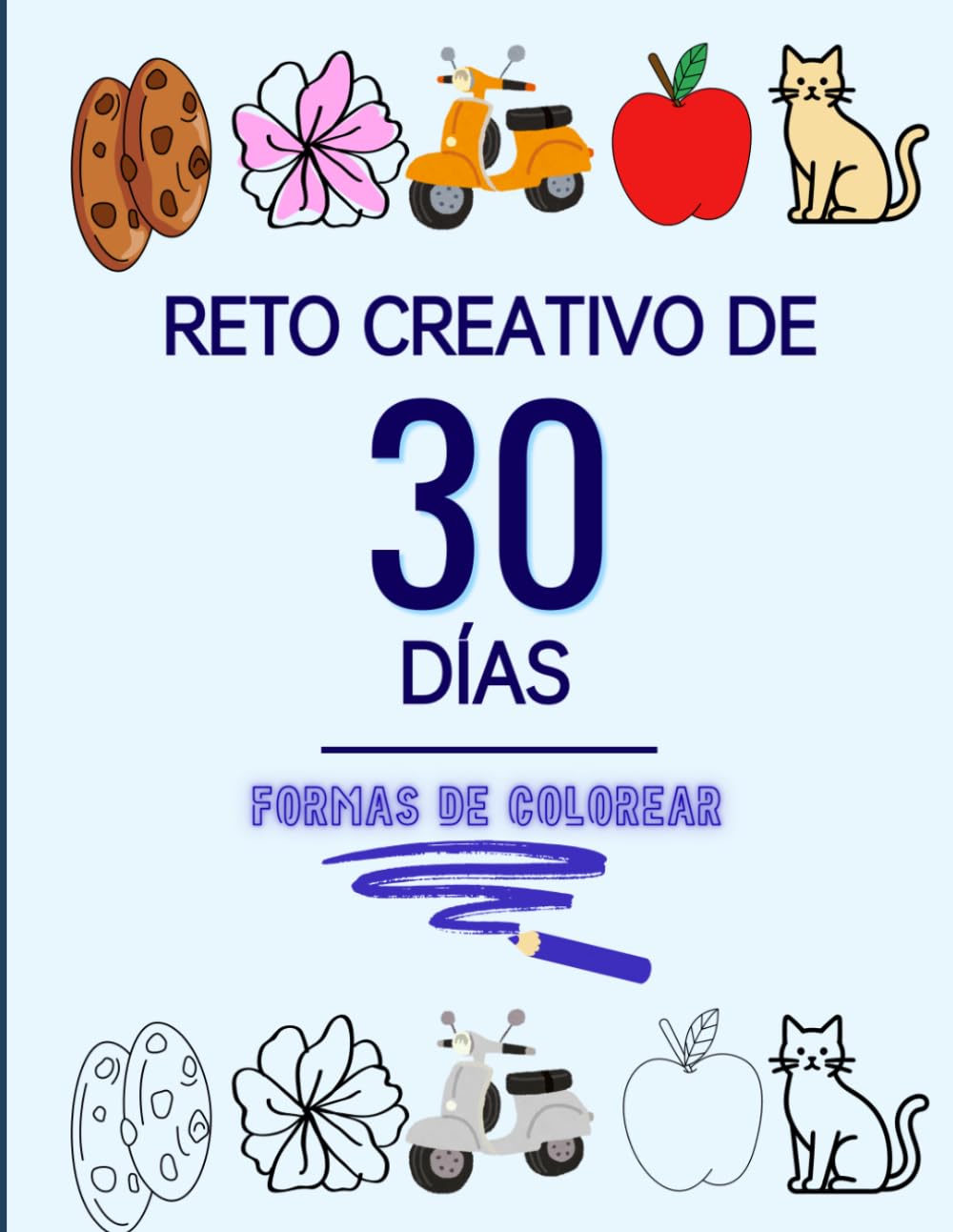 Reto Creativo de 30 días: Formas de Colorear