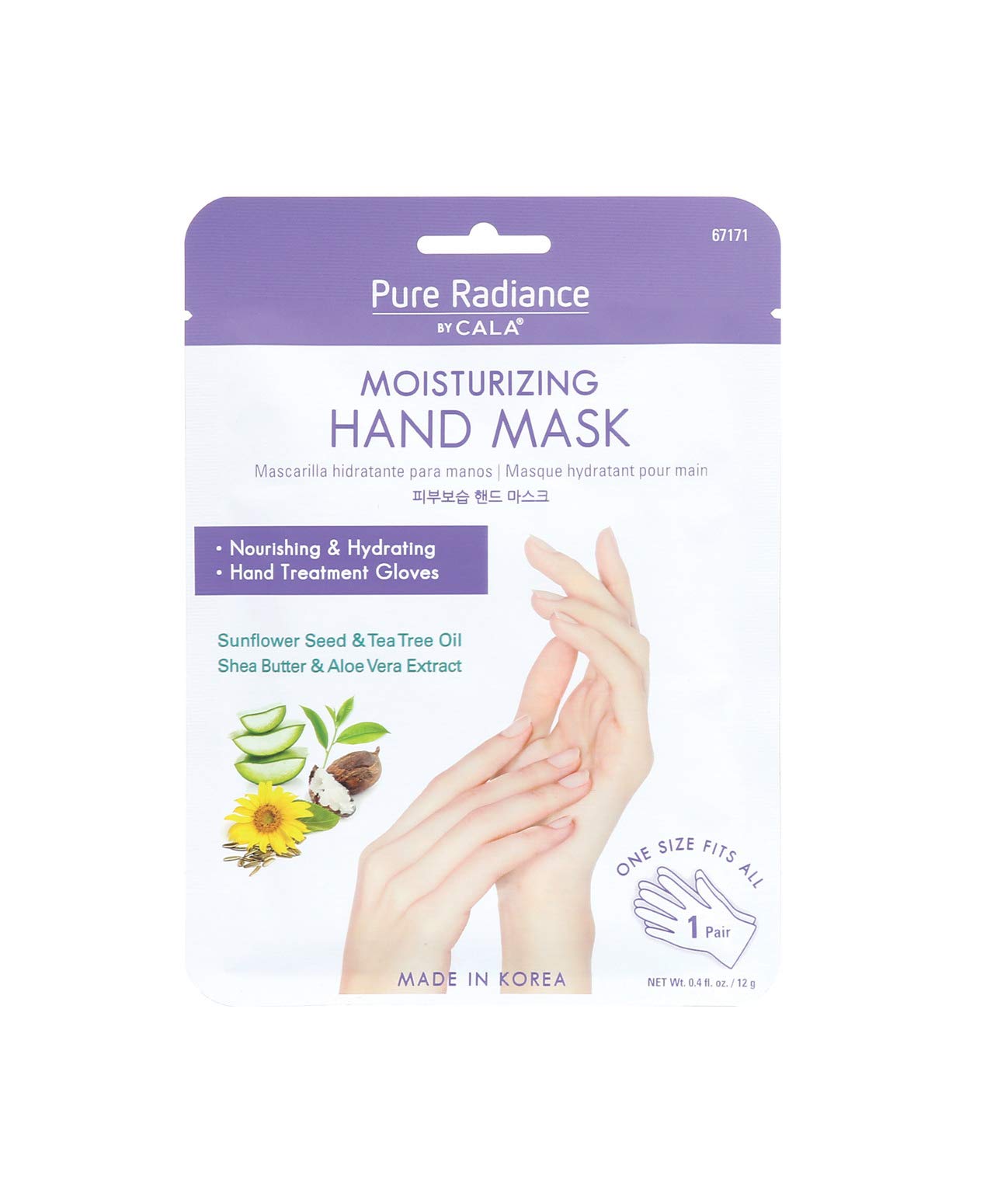 Cala Moisturizing hand masks 3 count, 3 Count