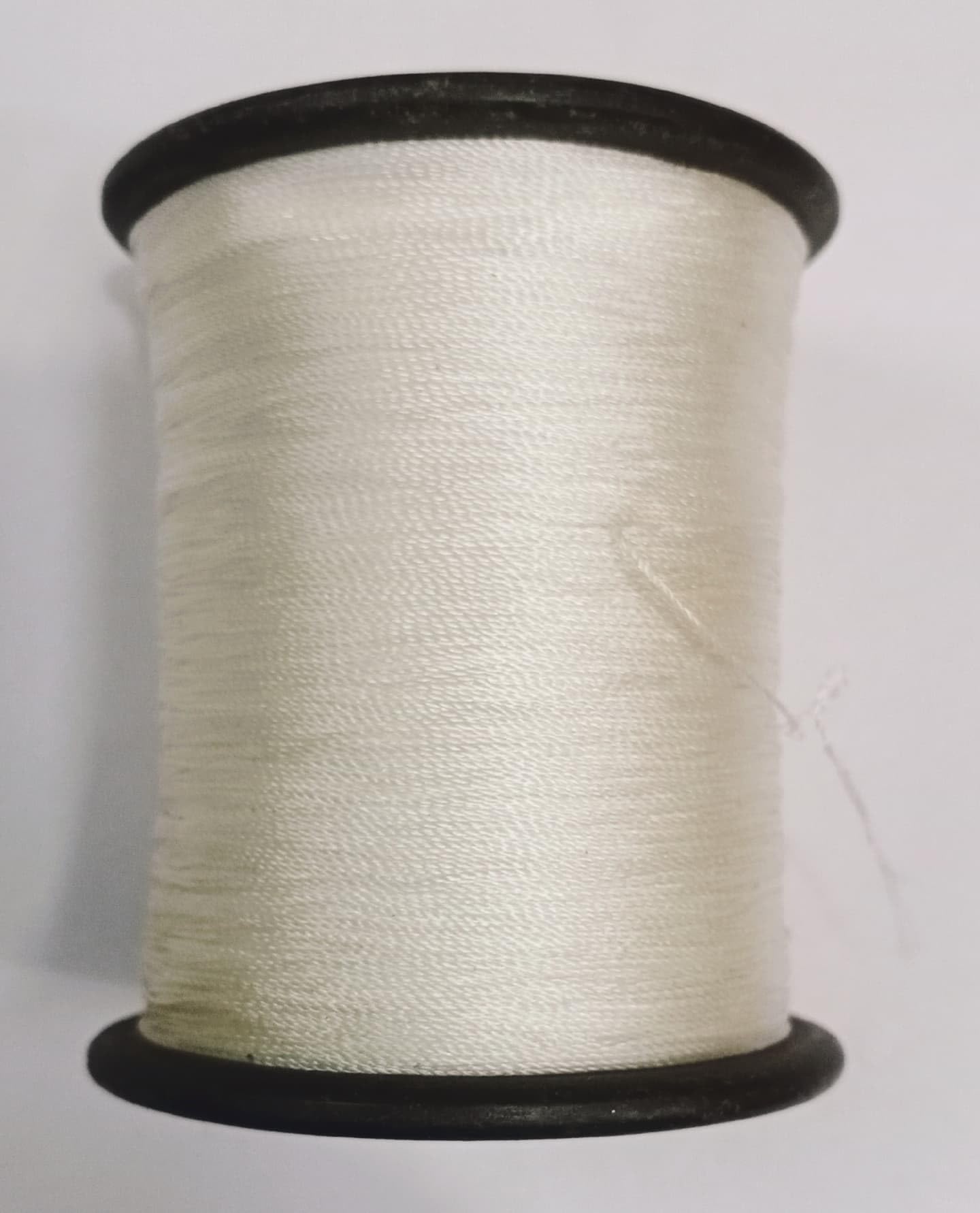 BeadsNPearls White Nylon Beading Cords for Jewellery Making | String Beading Thread for Embroidery, Hanging Decoration and DIY Jewellery Making | 2 Ply, 1 Spool, White, Approx. 1000 Metres