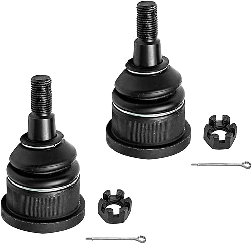 Miniatura 277 de Detroit Axle - Par de rótulas delanteras superiores para Chevy GMC Silverado Sierra 1500 Tahoe Yukon XL Suburban Cadillac Escalade ESV 2 juntas de