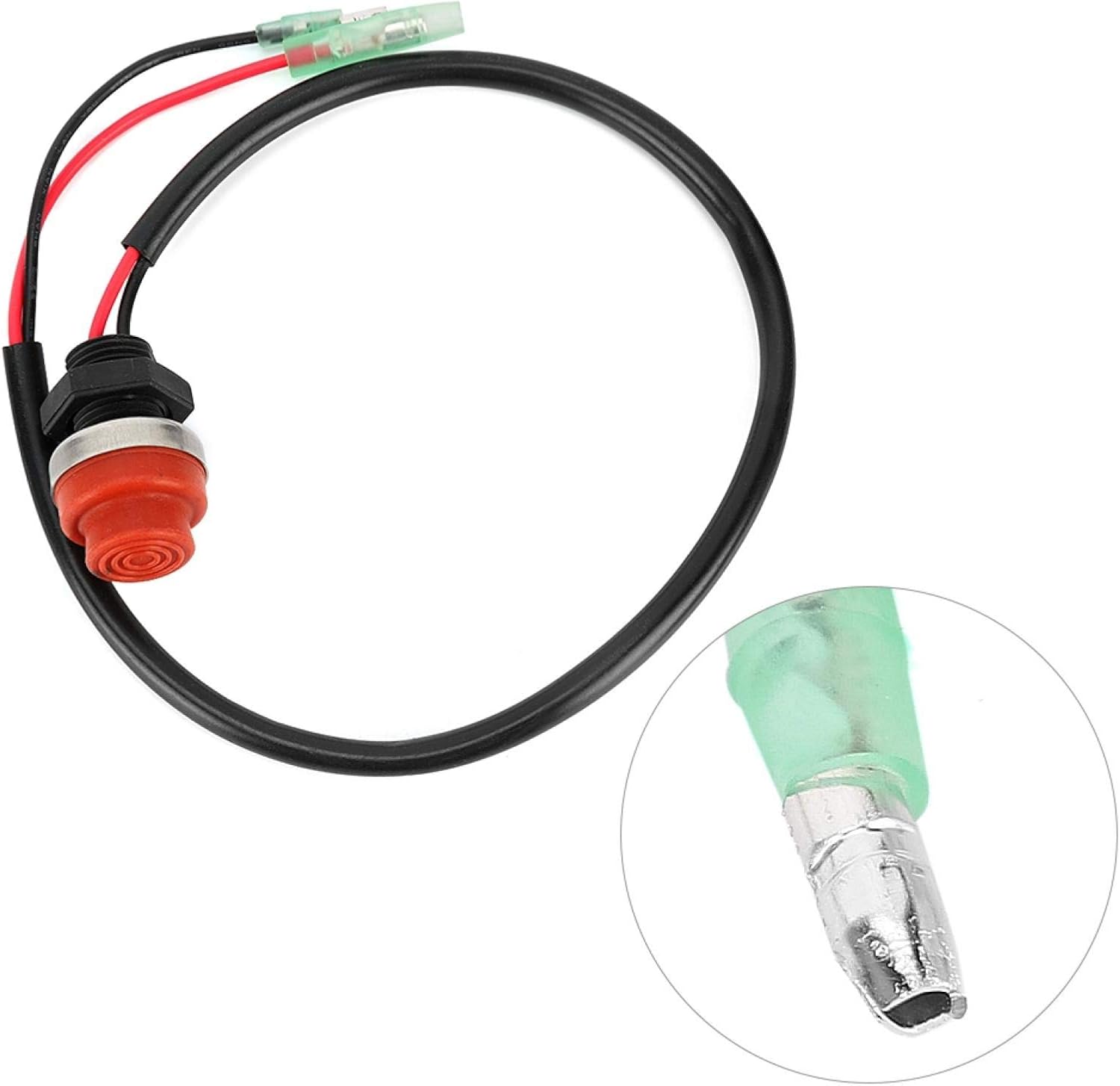 for 1989 Outboard Start Button Yctze powersports carburetors interruptor Marine Push Start Button 4 Suitable for Outboard Switch Stop kil, Start Stop