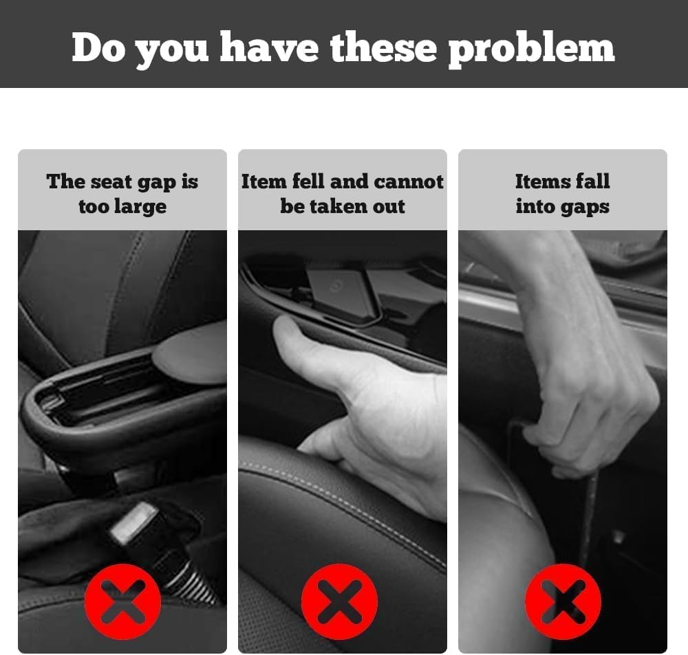 MLZTINGR Accessoires De Voiture - Boîte De Rangement Pour Sièges De