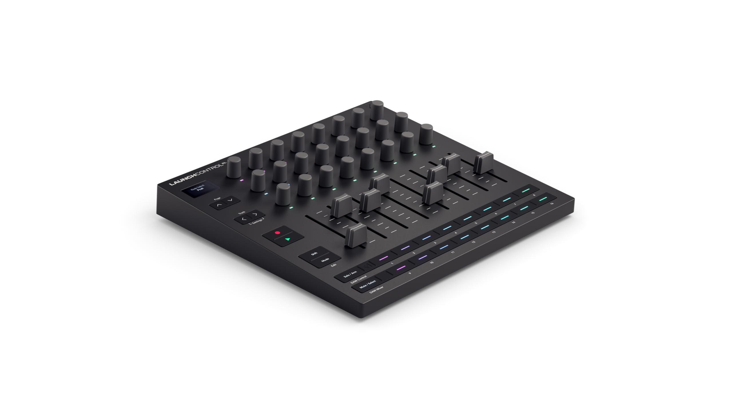 Novation Launch Control XL 3 – surface de contrôle et de mixage MIDI alimentée en USB pour les STAN et le matériel, avec 8 faders, 24 encodeurs sans fin, des entrée/sorties MIDI et un bundle logiciel