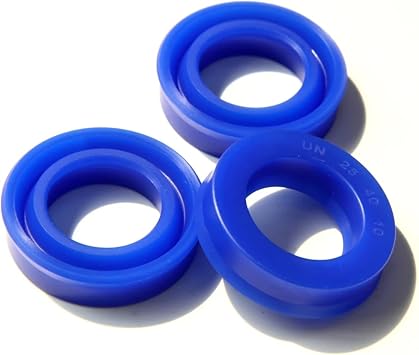 Hardware 5pcs UN Radial Shaft Hydraulic Seal ID 20-30mm Polyurethane Piston Shaft Piston Rod PU Single Lip U Cup Oil Seals Packing Washer25x35x85pcs
