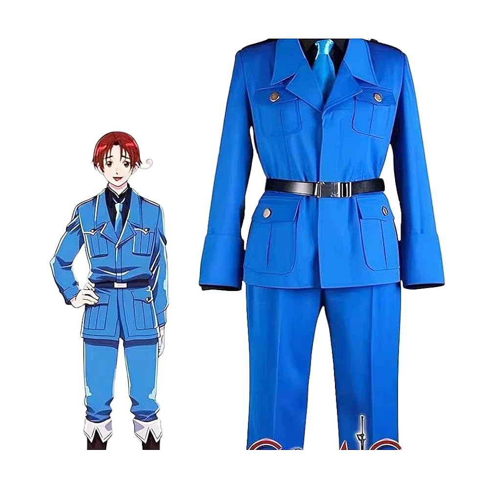 ヘタリア イタリア フェリシアーノ・ヴァルガス コスプレ Amazon.co.jp: アニメAPHコスプレ衣装/ヘタリア/フェリシアーノ
