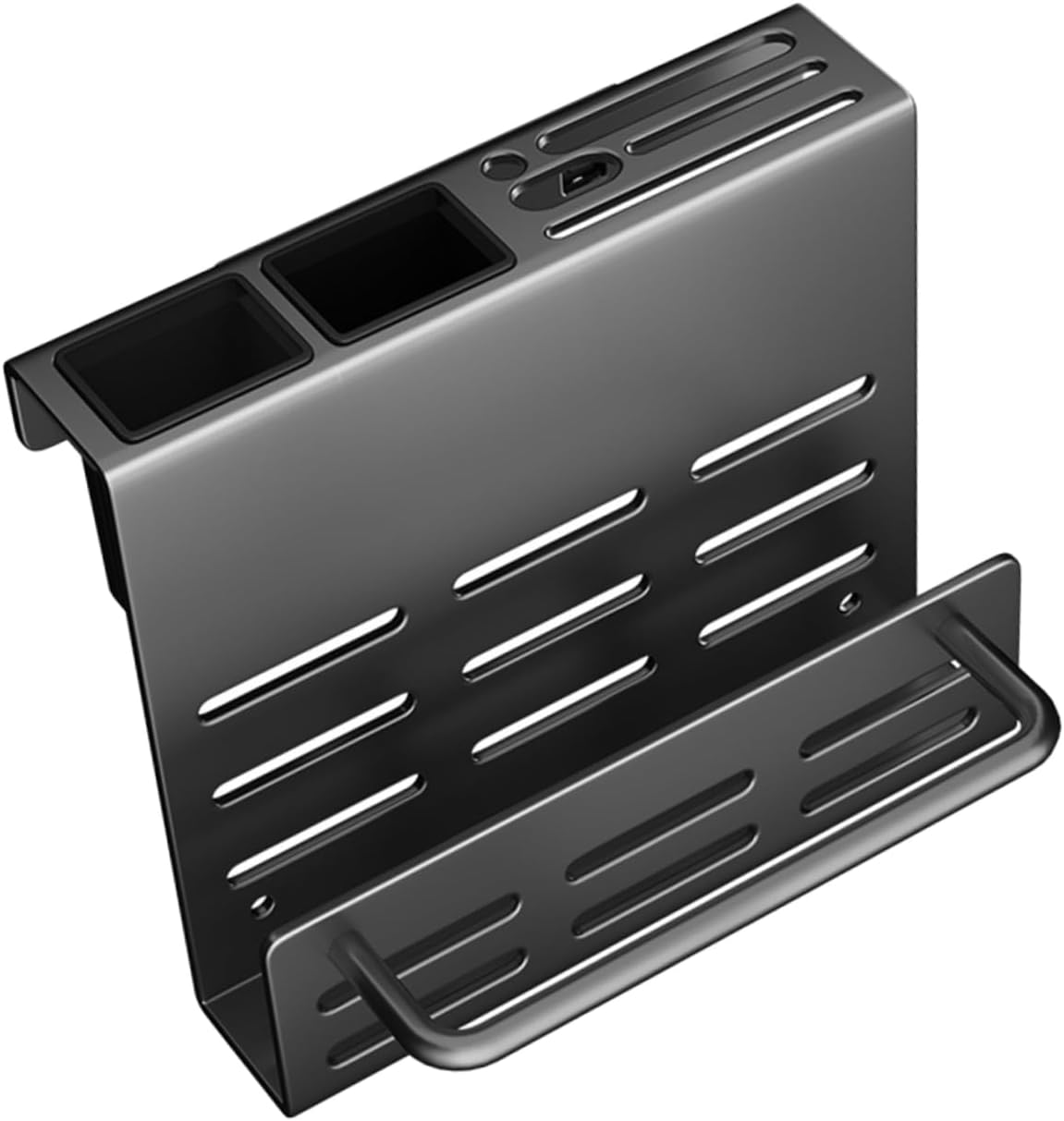 Multi-Functional Kitchen Utensil Rack Draining Holder Grey Cutlery Organizer for Kitchen Counter Knife and Chopping Board Storage Easy Install