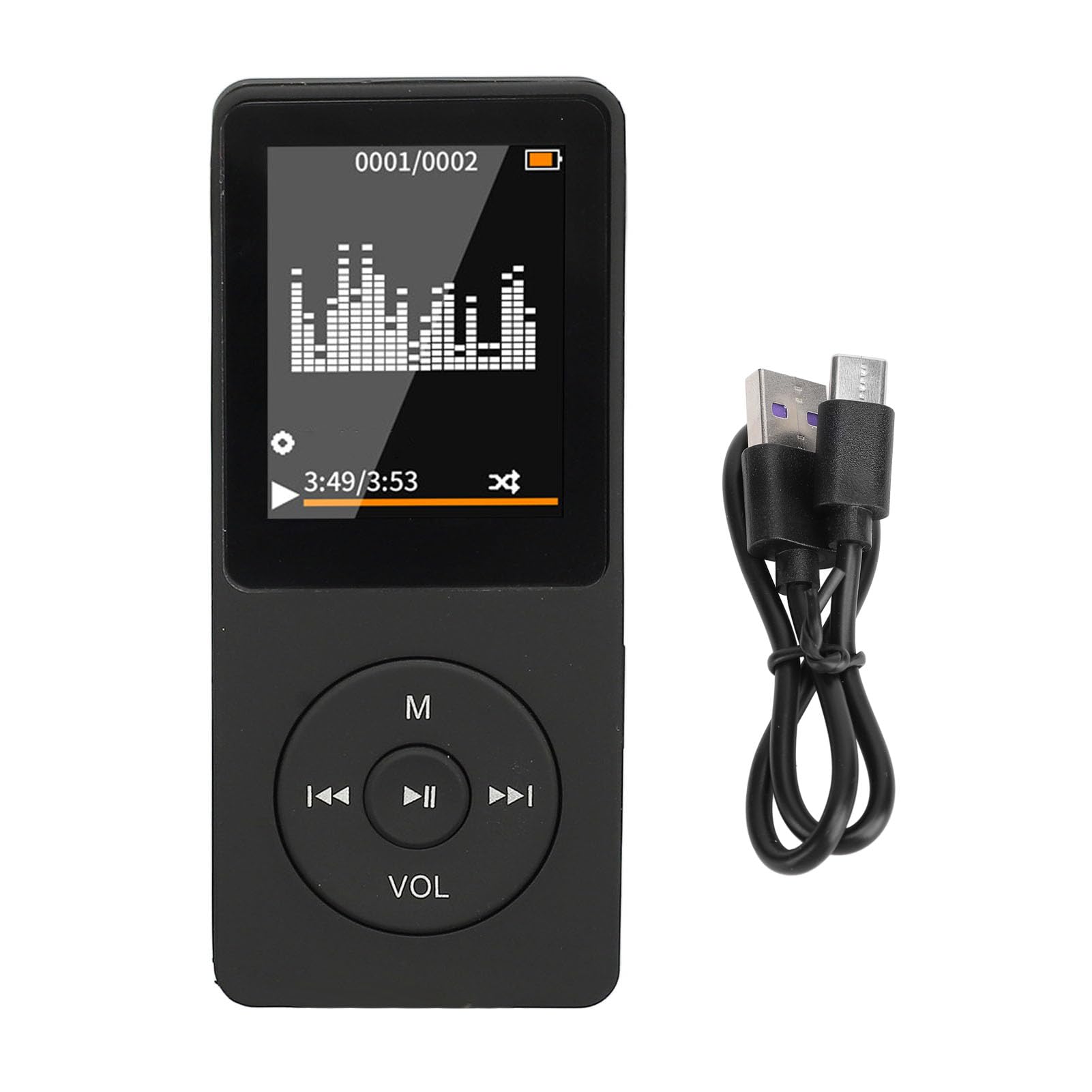 MP3 Player Music Player Voice Recorder with Speaker Small Portable HiFi Lossless Book HD Screen 1 8 inch