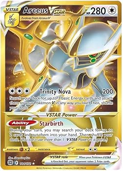 ポケモン - kyt Arceus VSTAR 184/172 Gold Secret rzadka karta Pokemon (SWSH