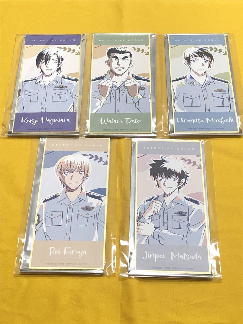 Amazon.co.jp: コナン Ani-Art スタンド付き色紙 警察学校組 5点 VI 