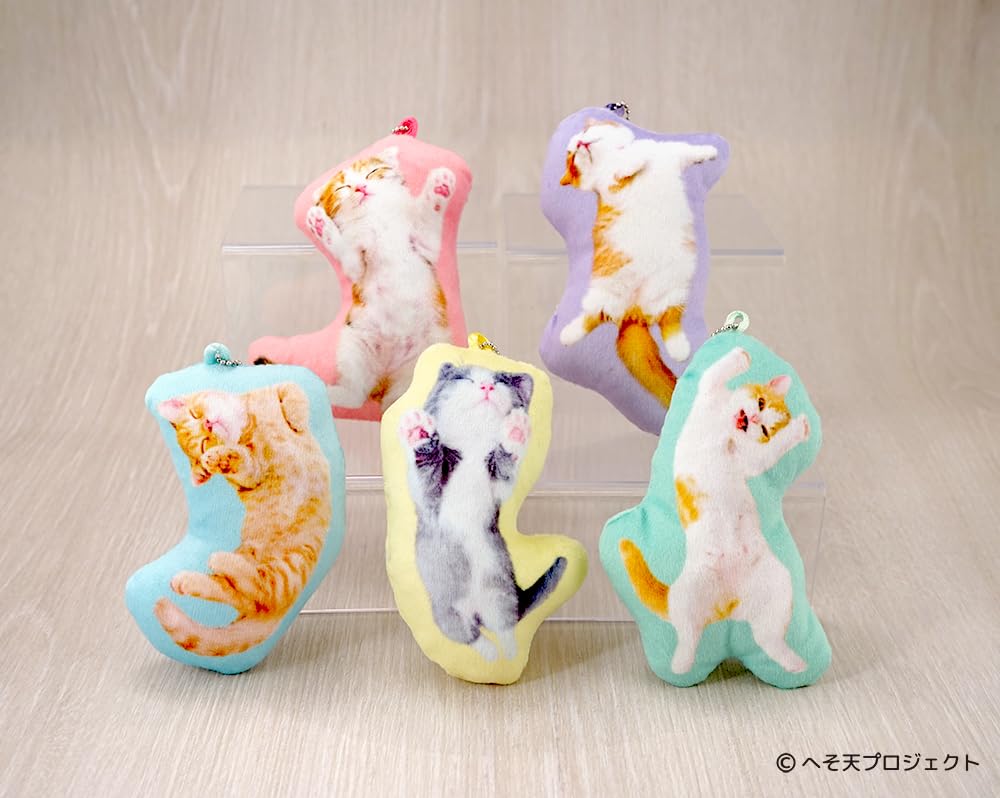 Amazon | CVへそ天にゃんこやわらかマスコット 12個入 食玩