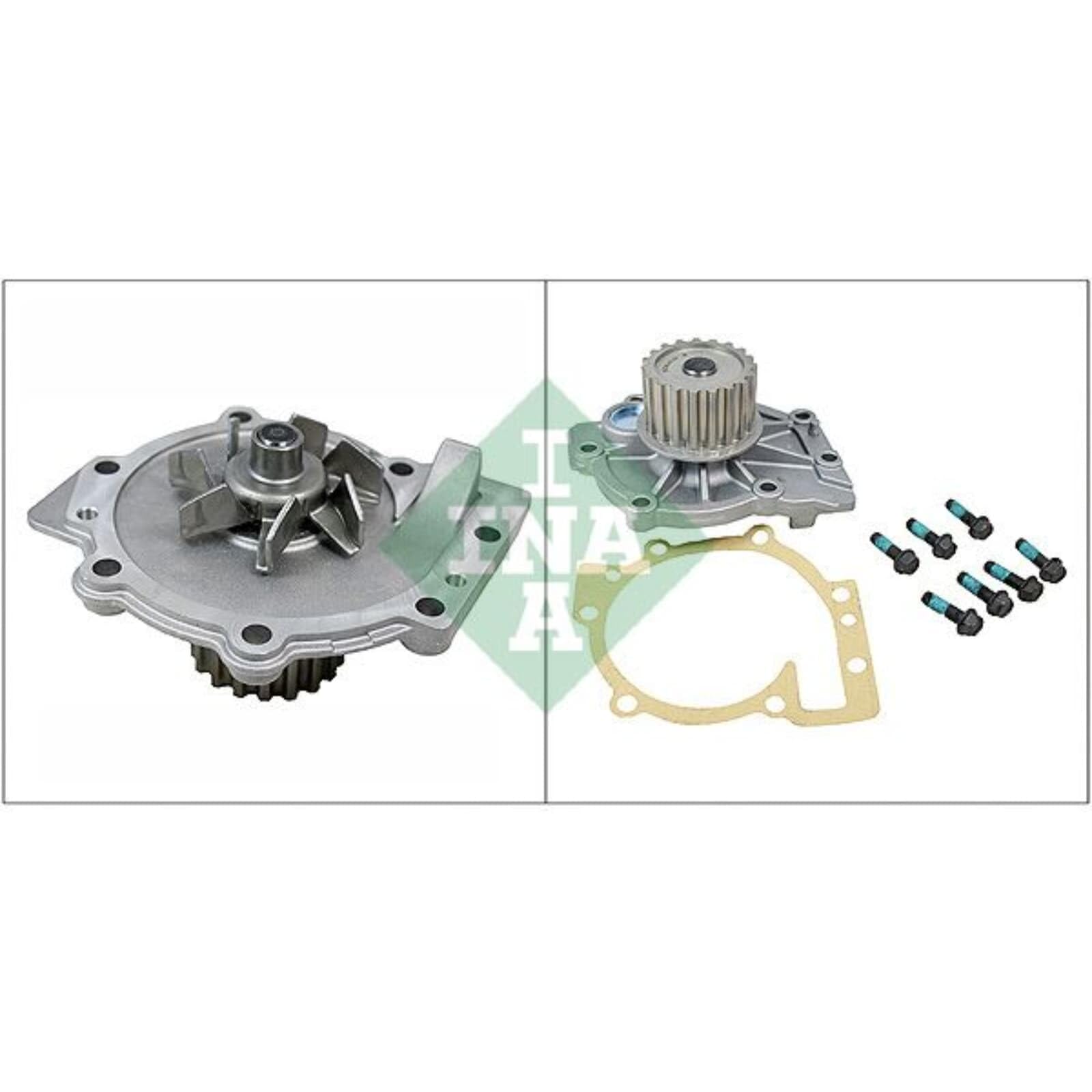 INA 530 0582 30 Wasserpumpe + Zahnriemensatz Zähnezahl: 19 32 mm Kompatibel mit VOLVO V70 II 285 XC60 156 V50 545 XC90 I 275 V70 III 135