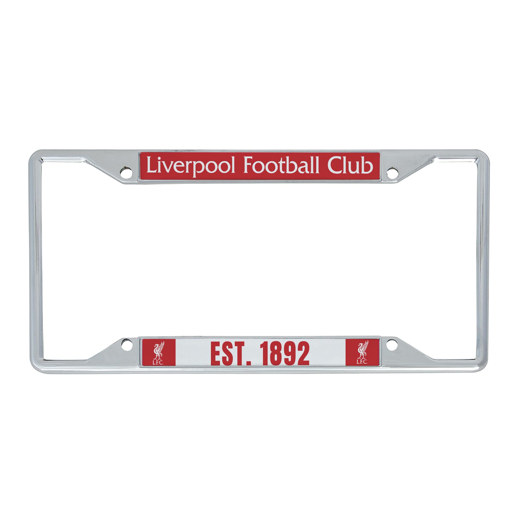 Desert Cactus Liverpool FC Car Accessories Football Soccer Metal License Plate Frame and Tag Holder for Front or Rear of Vehicle (Frame - Design 1)