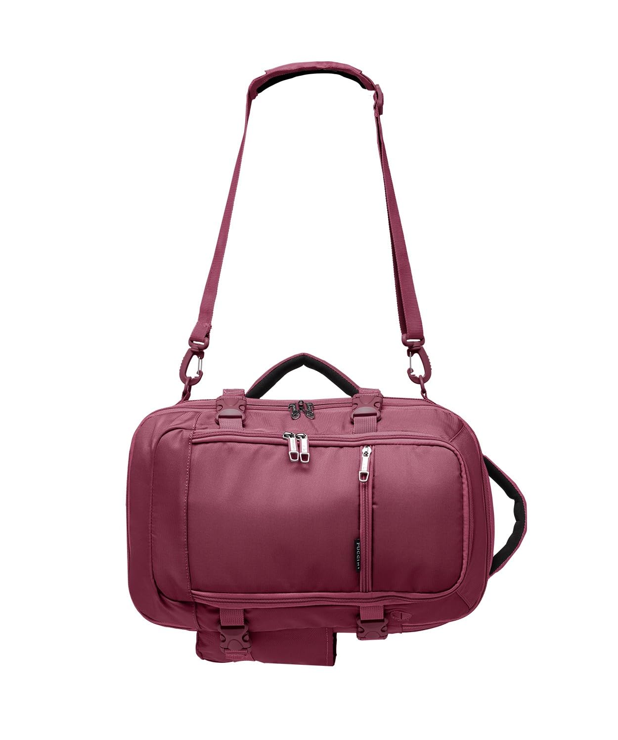PUCCINI Easy Pack plecak wielofunkcyjny, czerwony (Weinrot), 40x20x25 cm (18 l), 40x20x25 cm (18 L)