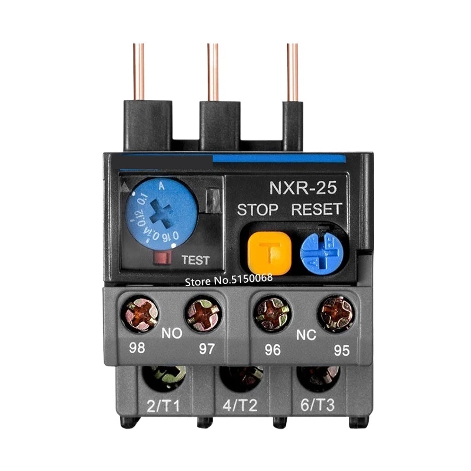 OSHZIKJII Relay NXR-25 0.63-1A 1-1.6A 1.6-2.5A 2.5-4A 4-6A 5.5-8A 7-10A(NXR-25 1-1.6A)