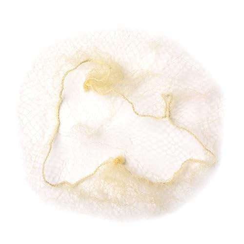 Red para el cabello 100 piezas de 20 pulgadas empaquetadas individualmente con borde de nailon alto redes invisibles para mujeres moños servicio de