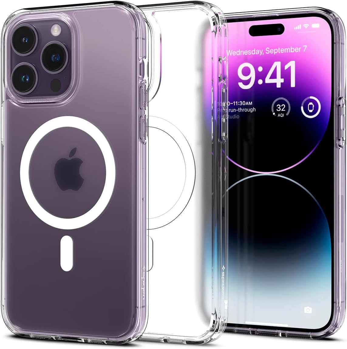 Spigen Ultra Hybrid Magfit Back Cover Case Compatible with MagSafe
