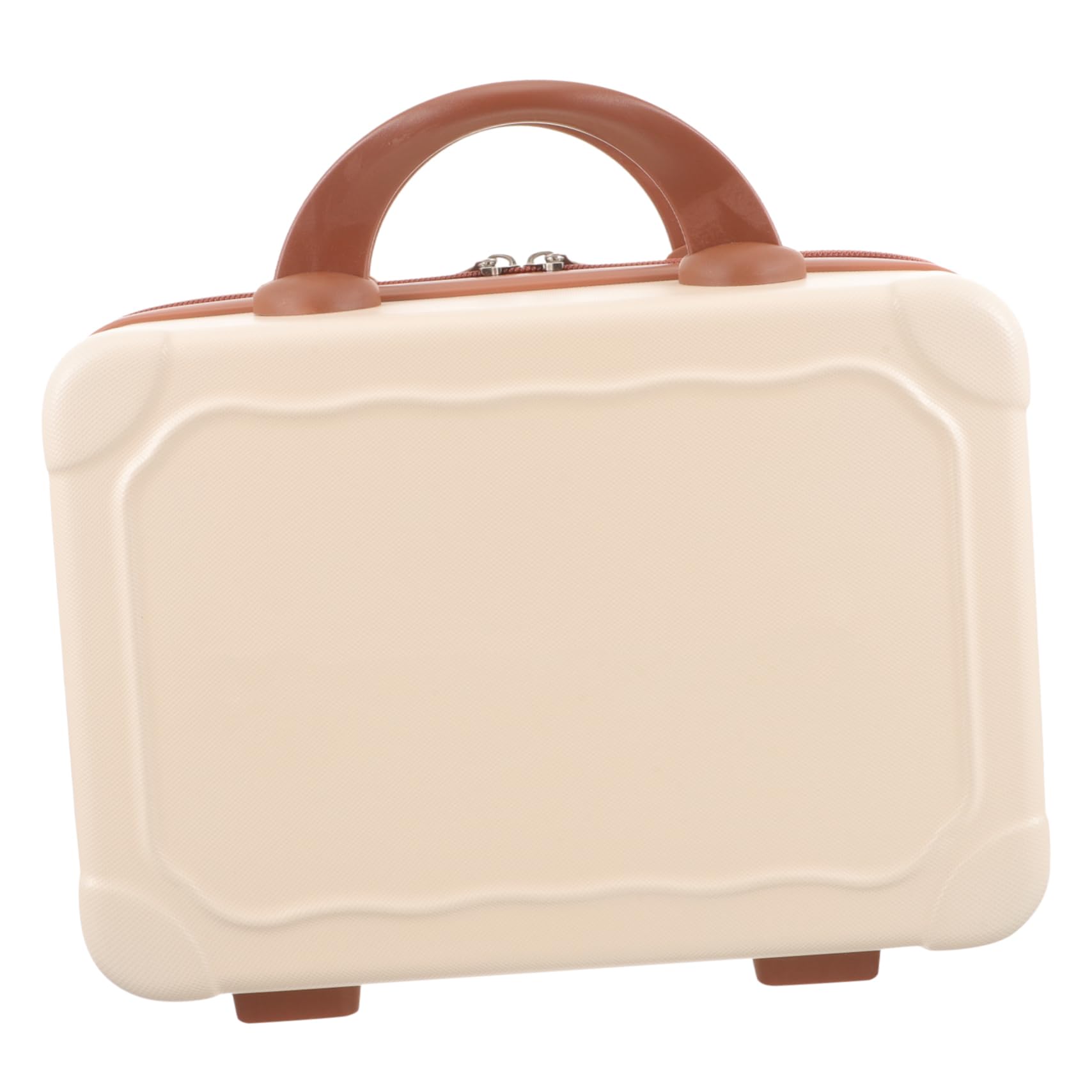 Mikinona Color Portable Makeup Travel Case Makeup Suitcase for Women Compact Storage Box for Makeup Travel Toiletries Bag Lightweight Cosmetic Organizer