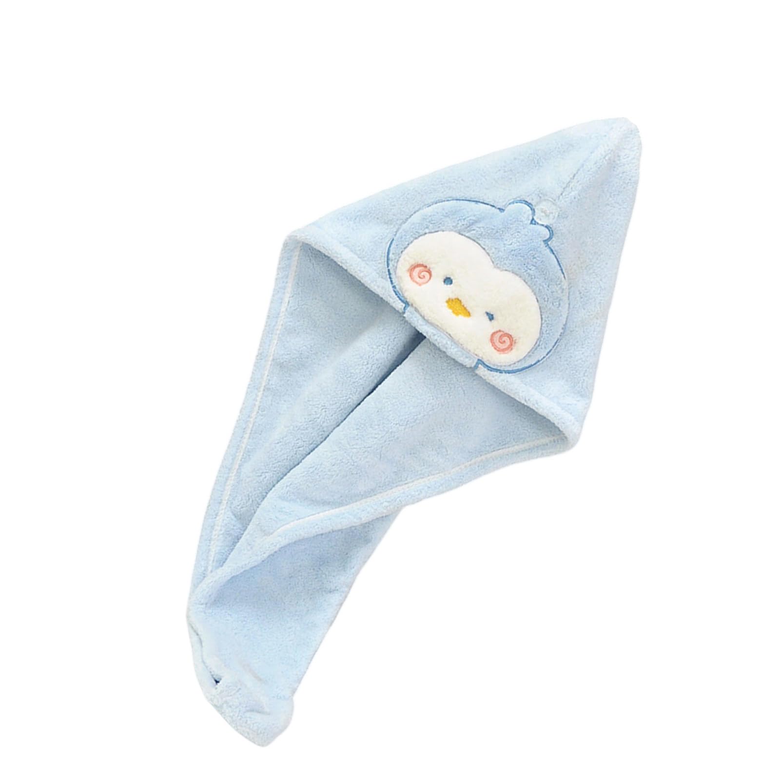 Buxuaaaa Hair Towel Quick Drying Turban Wrap From Soft Fleece for Women Long Hair Anti Frizz Head Wrap Quick Dry Towel