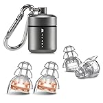 High Fidelity Concert Earplugs, Reusable Musicians Ear Plugs, 24dB Advanced Filter Technology Ear Protection for Music Festivals, DJs, Musicians