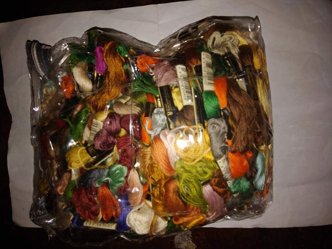 J & P Coats Cotton Embriodery Cross Stitch Floss Thread 105 skeins10