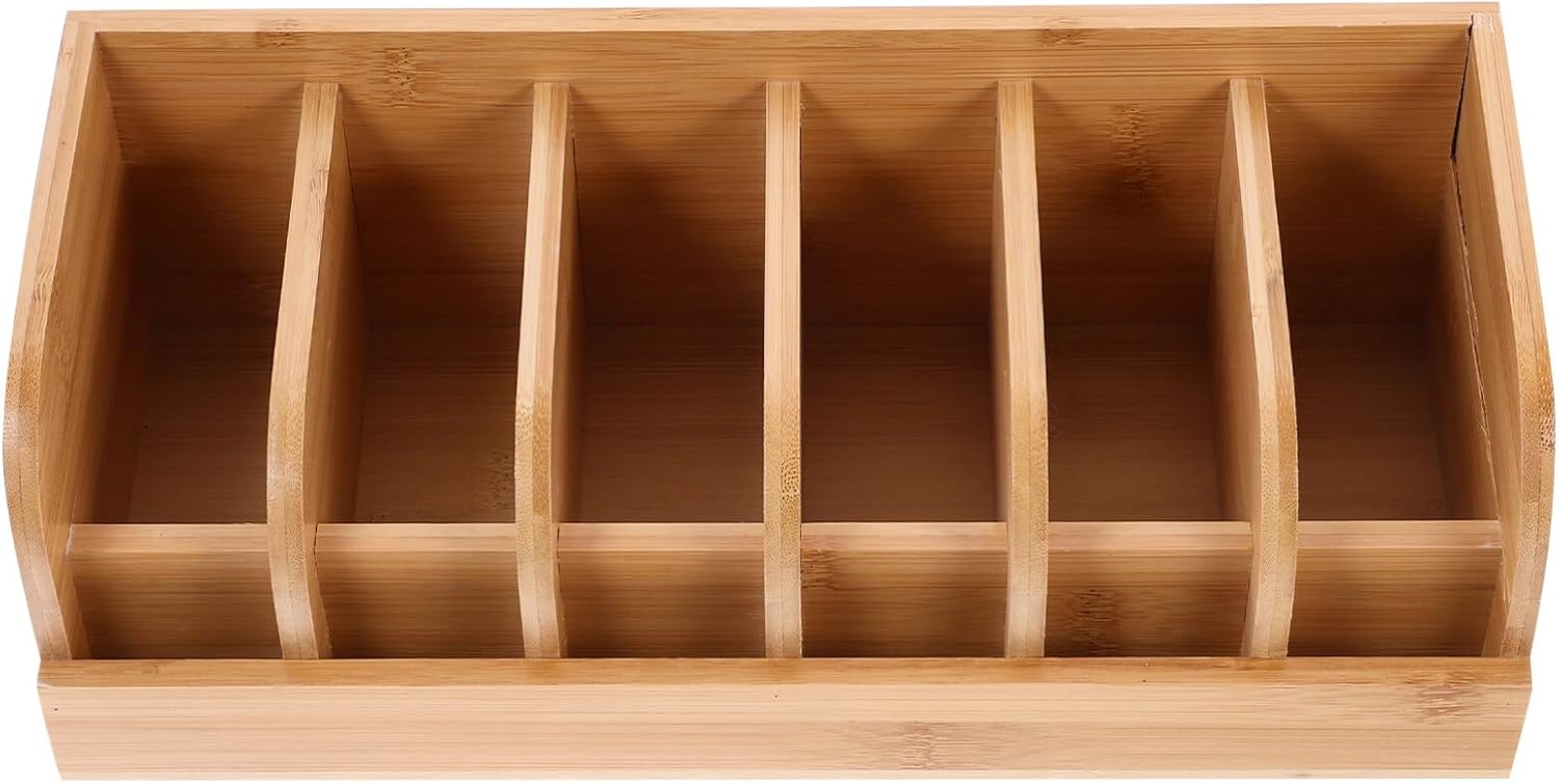 Zerodeko Belt Display Case Compartments Stylish Storage Organizer for Belts for Retail Stores and Exhibitions Practical Tabletop Box