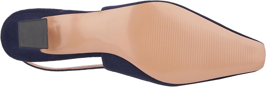 Amazon.com | Womens Bernadette Pump, Pointed Toe Heels, Navy