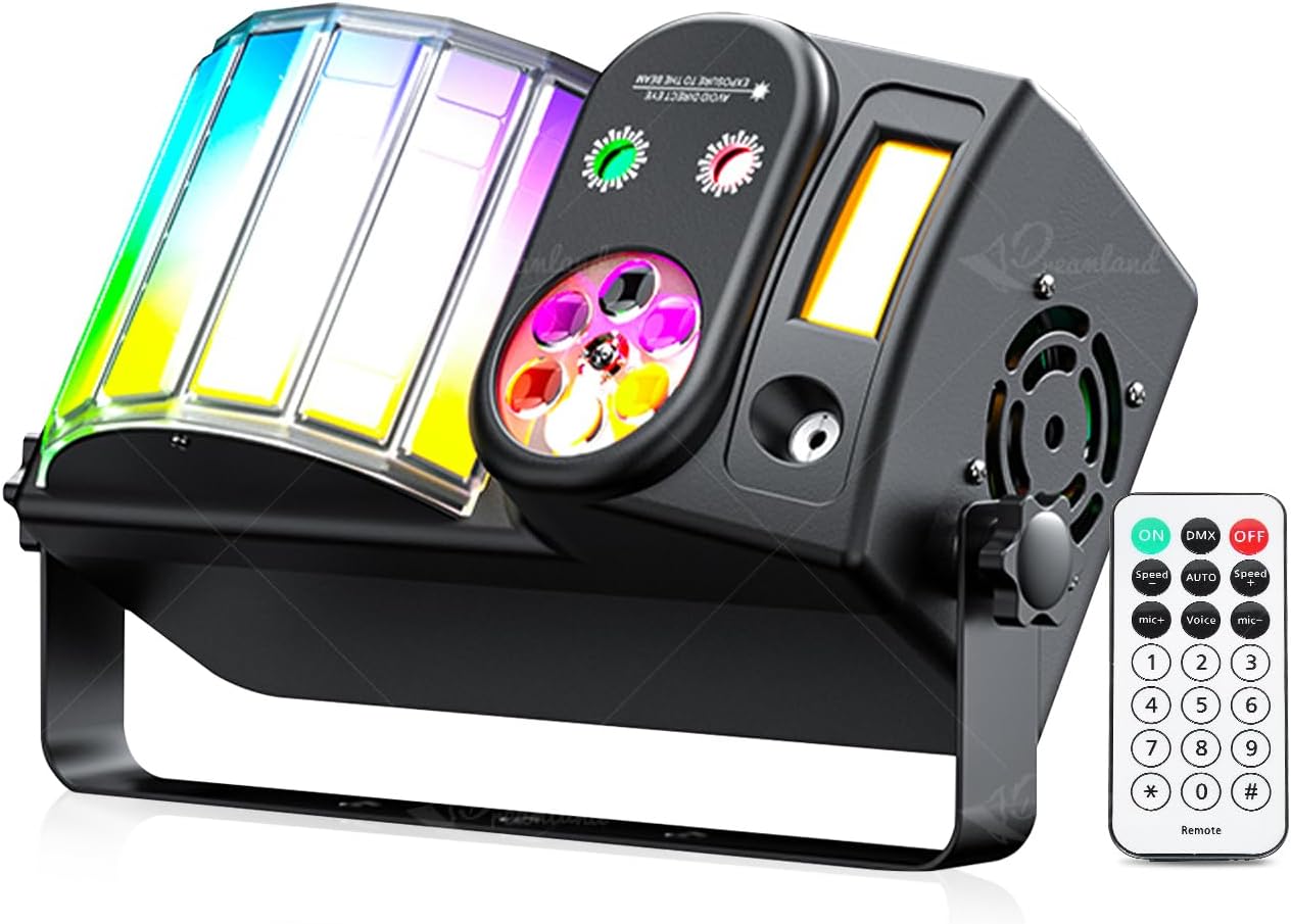 Dreamland Party Disco Light, Disco Ball Dj Light Sound Activated with Remote Control Stage Strobe for Parties KTV Christmas (Magic Ball)