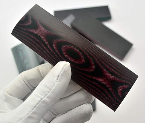 Miniatura 18 de Micarta cuchillo mango material losas cuchillos herramienta personalizada DIY para la fabricación de cuchillos Cuchillas en blanco 4 piezas