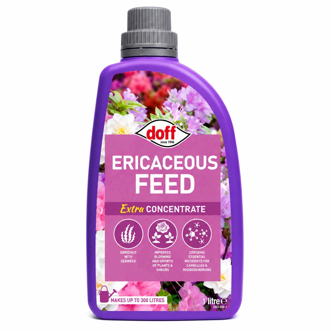 Ericaceous Plant Feed 1L – Liquid Fertiliser for Acid-Loving Plants – Ideal for Azaleas, Rhododendrons, Camellias, Hydrangeas & Blueberries