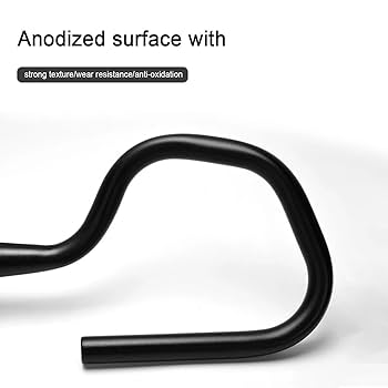 マルチポジションがとれるハンドルバー！ハーフムーンシェイプハンドルバー シルバー マルチポジションがとれるハンドルバー！ハーフムーンシェイプ