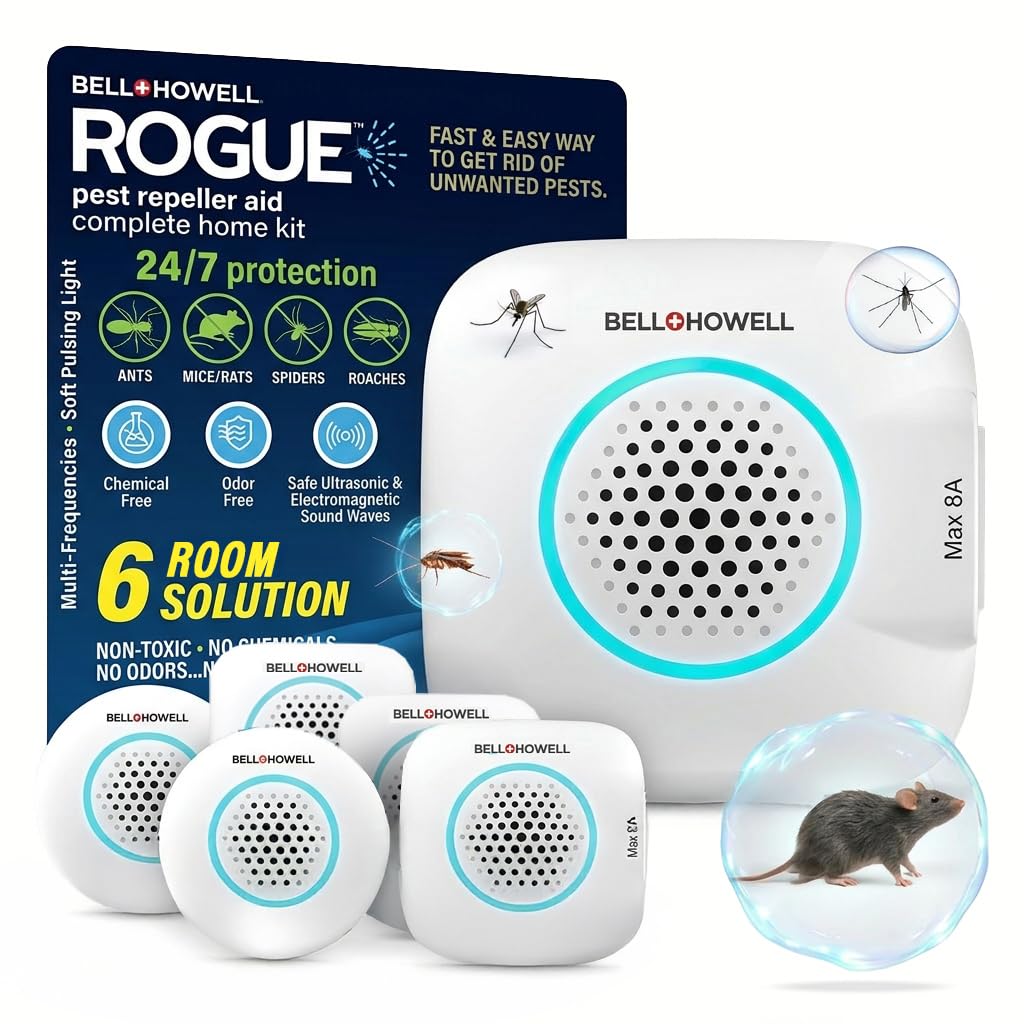 Répulsif rongeurs ultrason pour protéger la maison et les animaux