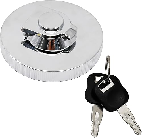 0998548 Tapa de combustible con bloqueo con 2 llaves de repuesto para excavadora Caterpillar 320 L 320N E110 E120 E140 E180 E240 E300 E70B