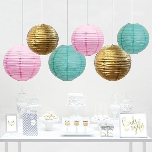 Miniatura 3 de Andaz Press - Juego de farol de papel para colgar