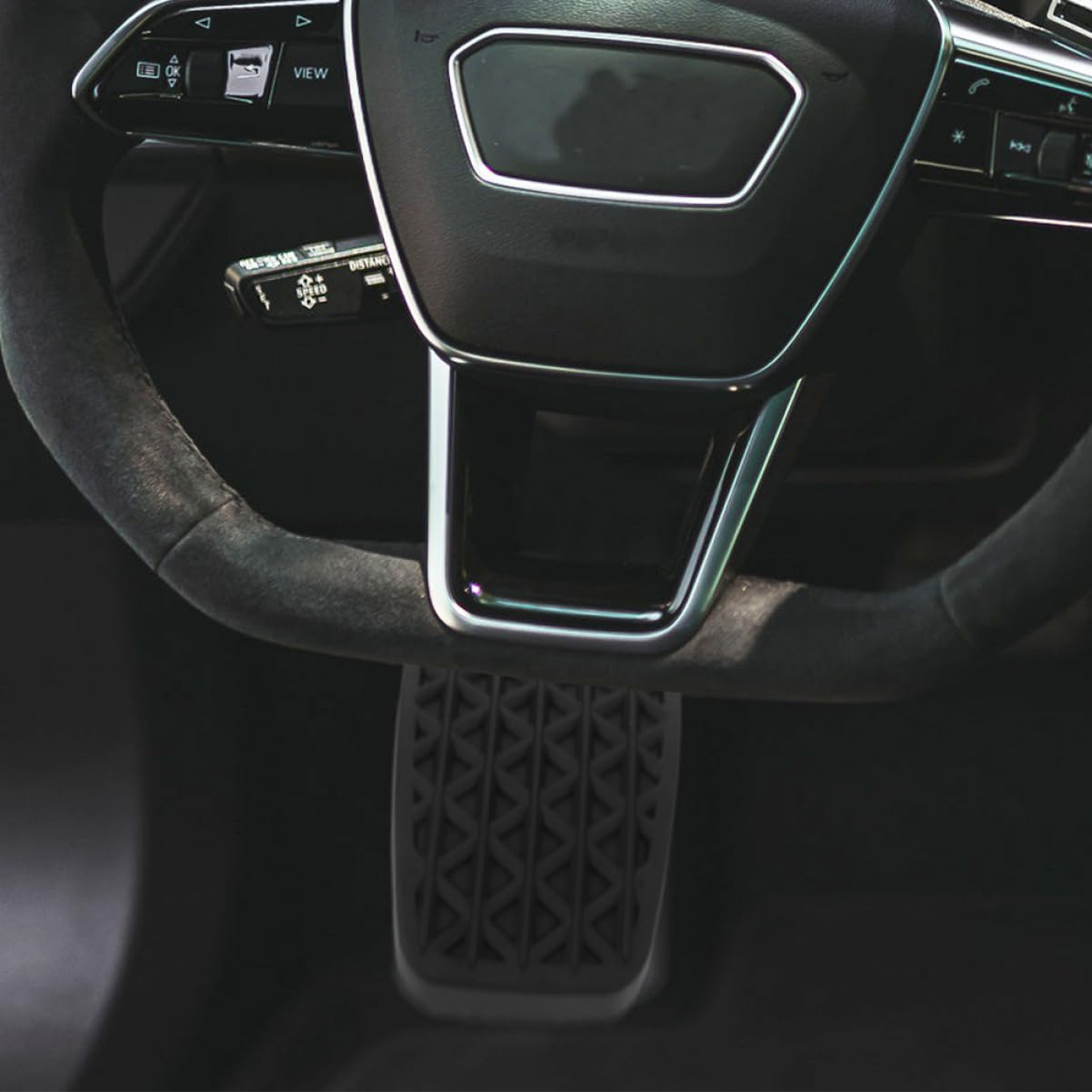 OUNONA 4pcs Car Clutch Brake Pedal Pad - Rubber Covers for Enhanced Safety Compatibility for Vehicles Easy to Clean and Maintain