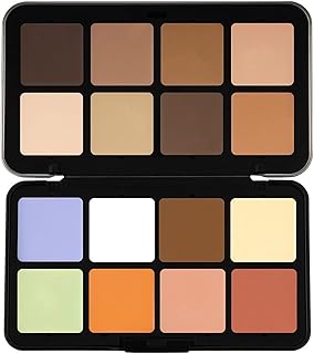 Carla Secret - Carla Secret Concealer Palette,12 Colors Carla Secret Makeup,Carla Secret Cream Blush Palette,Carla Secret Palette,Long-Wearing Full Coverage Makeup for All Skin Types (05)
