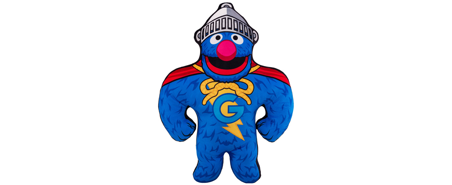 Amazon.com: Bleacher Creatures Sesame Street Grover Superhero 22