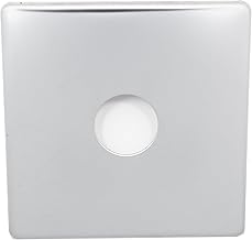 A2 Stainless Steel Single Plate + Chrome Treatment Mirror Effect Wall Tap 26mm Diameter