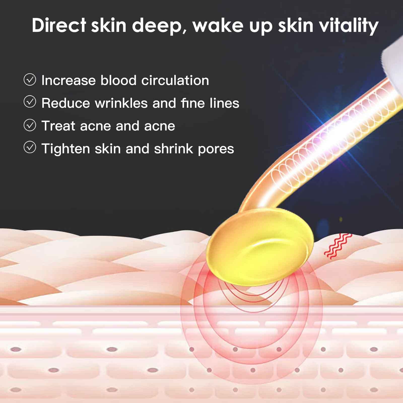 Appareil de beauté portable anti-âge pour soins du visage Outil de beauté Instrument facial