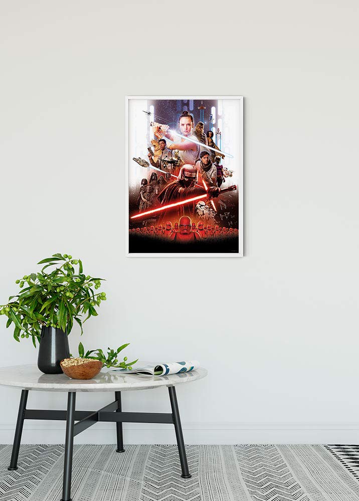 Komar Star Wars Wandbild 'Java Market' | 50x40 Cm Kunstdruck Ohne Rahmen | Für Kinderzimmer & Dekoration
