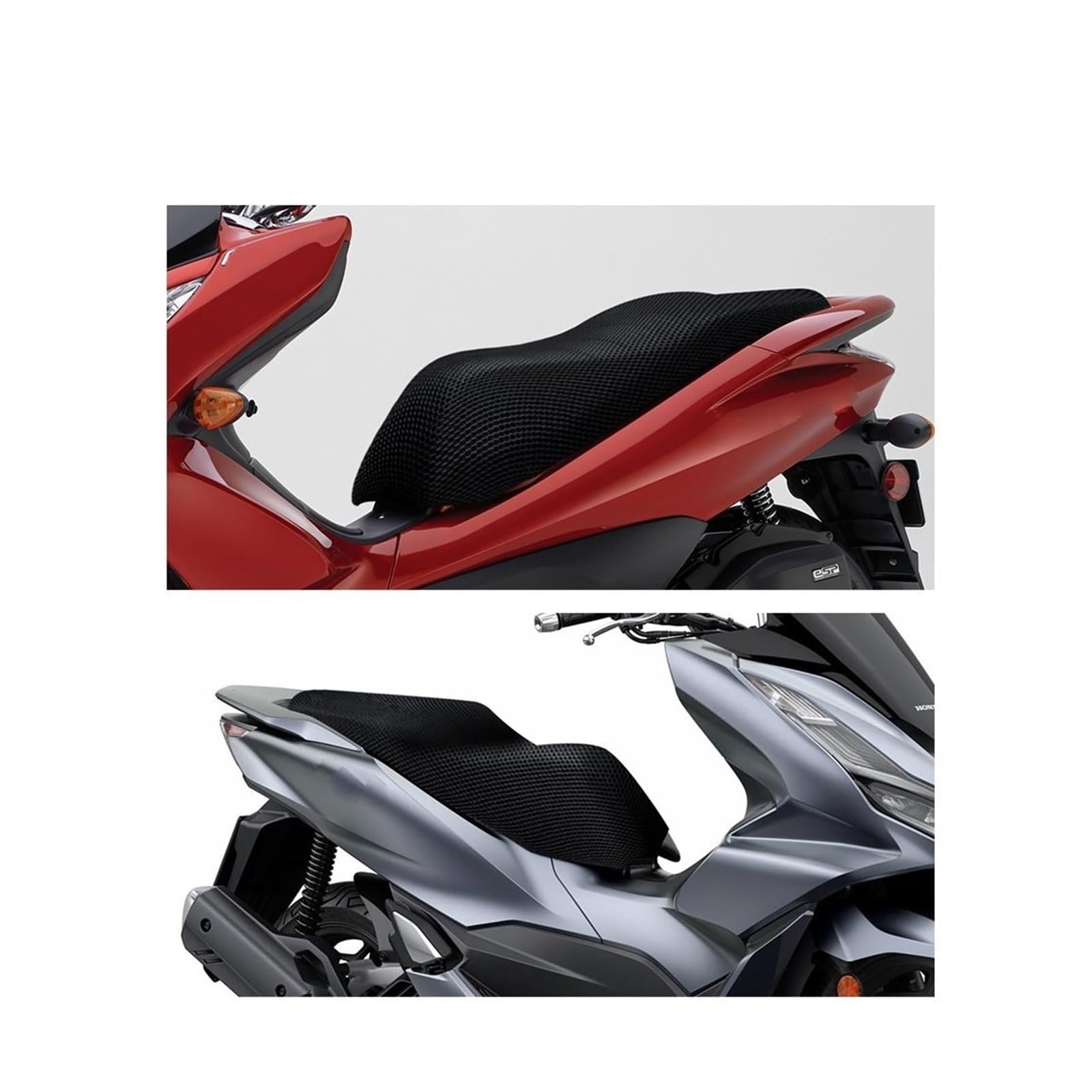Funda De Asiento De Malla Para Honda PCX125 PCX 125 Cc - Transpirable, Impermeable, Antideslizante Y Con Protección Solar
