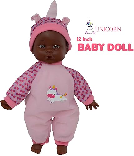 Miniatura 8 de Muñecas de bebé de 12 pulgadas para niñas de 3 años, muñeca interactiva de cuerpo suave que puede hablar, llorar, cantar y reír - (muñeca bebé