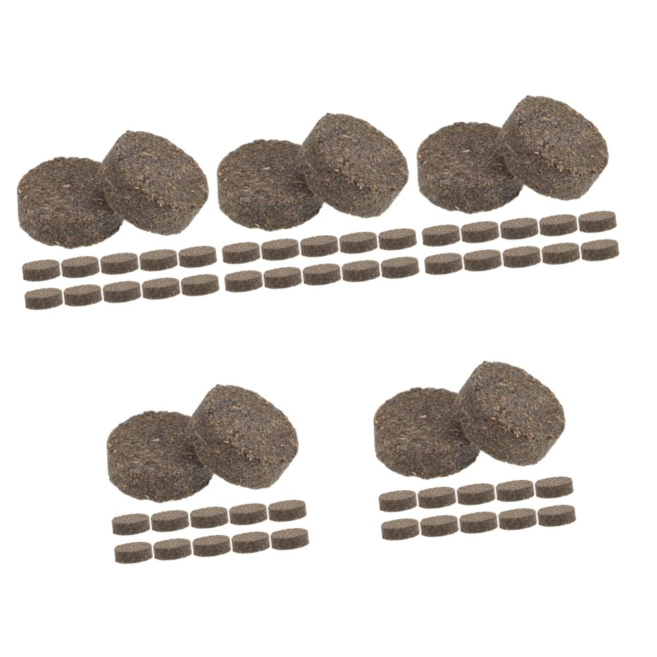 Hemobllo 5 Set Blocco Accensione Carbone Accendifuoco Naturali Essiccati Legna Da Ardere Per Esterno Blocchi Più Leggeri Antipasto Di Carbone Accendere Di Legno 20 Pezzi * 5