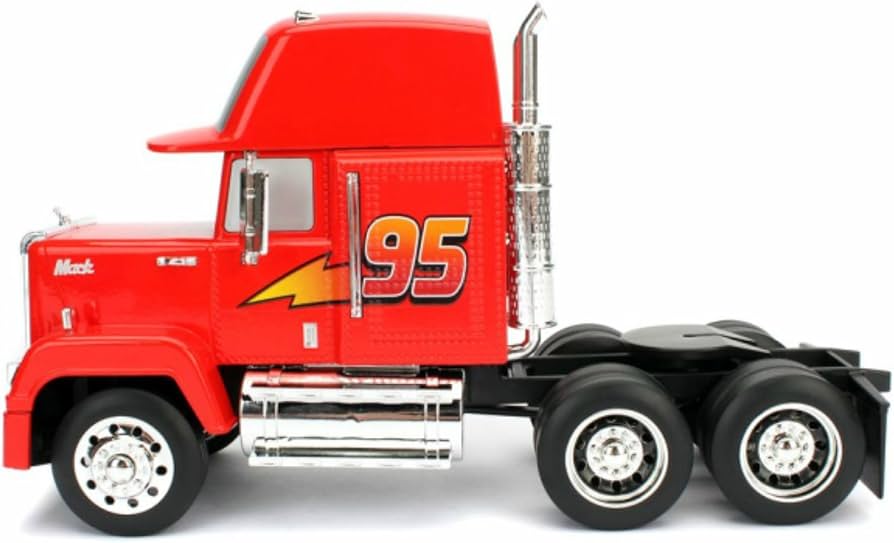 ディズニー ピクサー マテル カーズ キャラクターカー マックプレイセット Amazon | 1:24 ミニカー ディズニー カーズ マック トレーラー ダイ