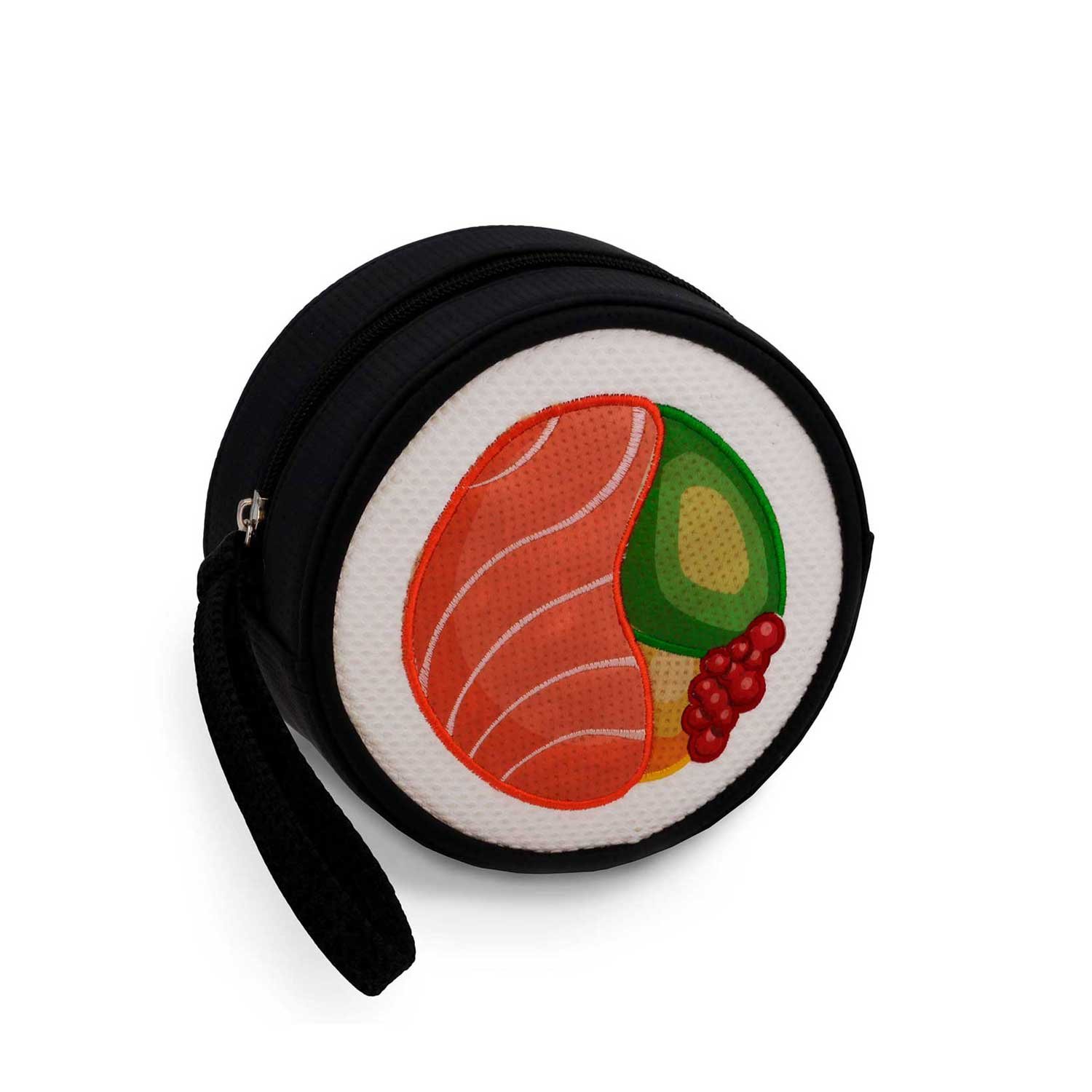 Oh My Pop! Maki -Portmonetka Sushi, Czarna, 9 x 9 cm