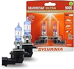 SYLVANIA 9005 SilverStar Ultra High Performance Halogen Headlight Bulb, (Contains 2 Bulbs)