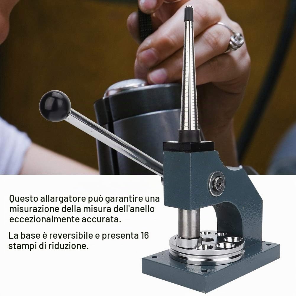 Regolatore delle Dimensioni Dell'ingranditore Riduttore per Barella per Anelli allarga anelli Strumento Professionale per la Creazione di Gioielli allarga Anelliere allarga anelli Gravure
