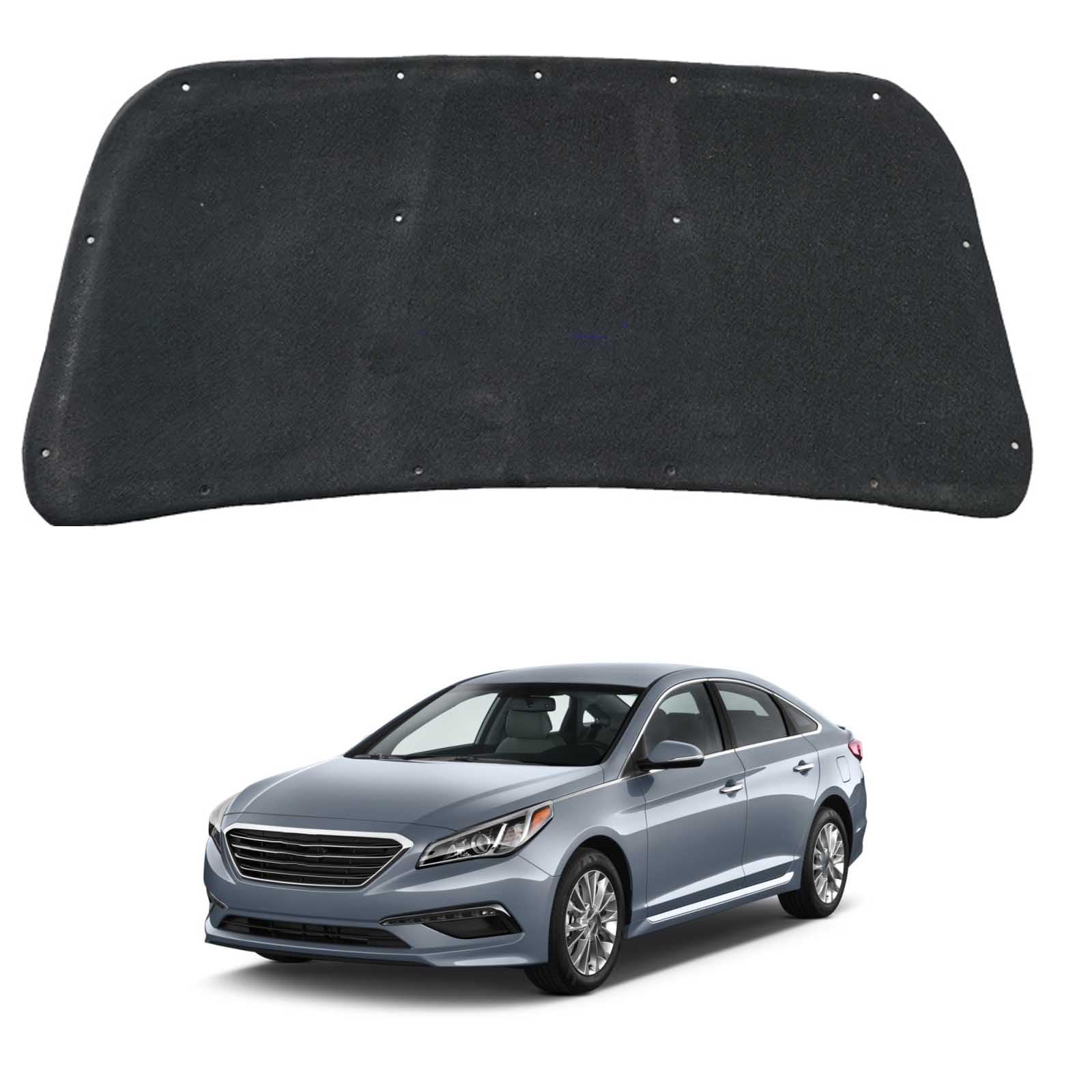 Papep Normal Heat Shield & Soundproof Cotton For Hyundai Sonata 2016, Bonnet Engine Insulation Mat, Noise Reduction Thermal Liner Cover For Car Hood