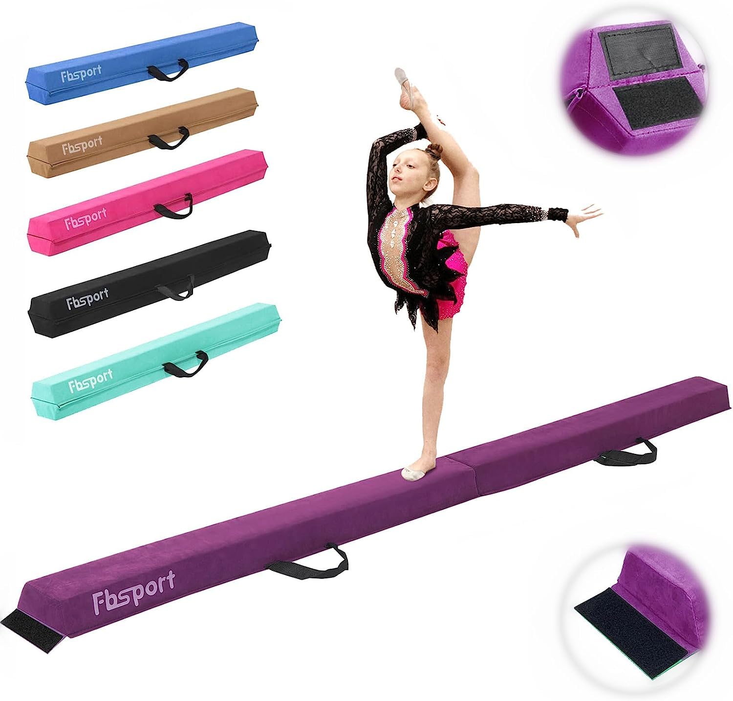 Trave Di Equilibrio Pieghevole Per Ginnastica - Per Casa E Esterno - Foto 11