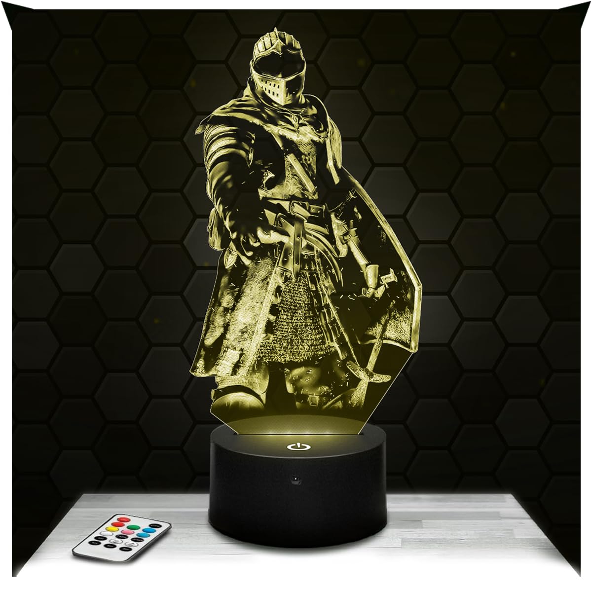 Lampephoto.fr - Dark S 3D Lamp Deco Boy's Room 3D Dark S Gaming Gamer Video Games Gift idea Soft Light Decoration Night Light Decor, Original Christmas, Gift Idea for Teenagers, Merchandising TOP