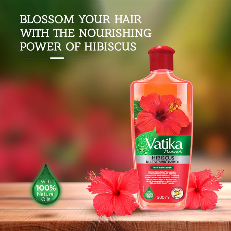 Vatika Naturals Multivitamin Hair Oil - Revitalizing Elixir